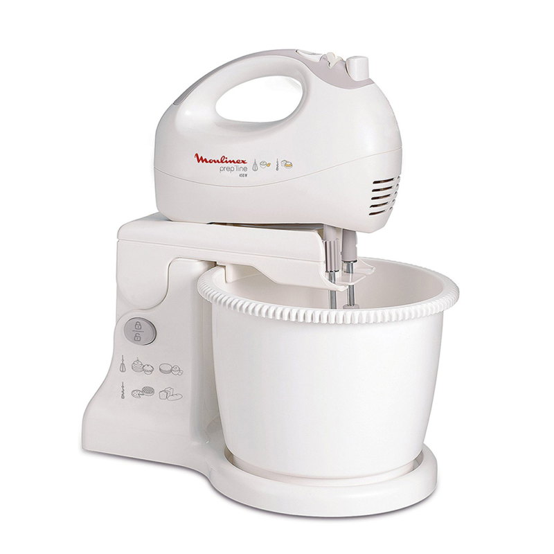 Batteuse moulinex avec bol prep line 450 W hm412131