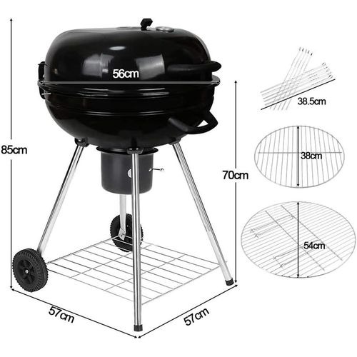 Barbecue au charbon cac table qualite superieur ca820571