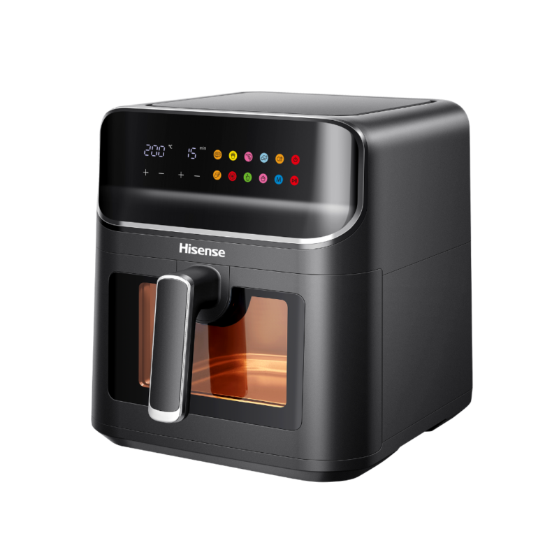 Air fryer Hisense 6.7 litres fenetre visible noir h06afbk1s3