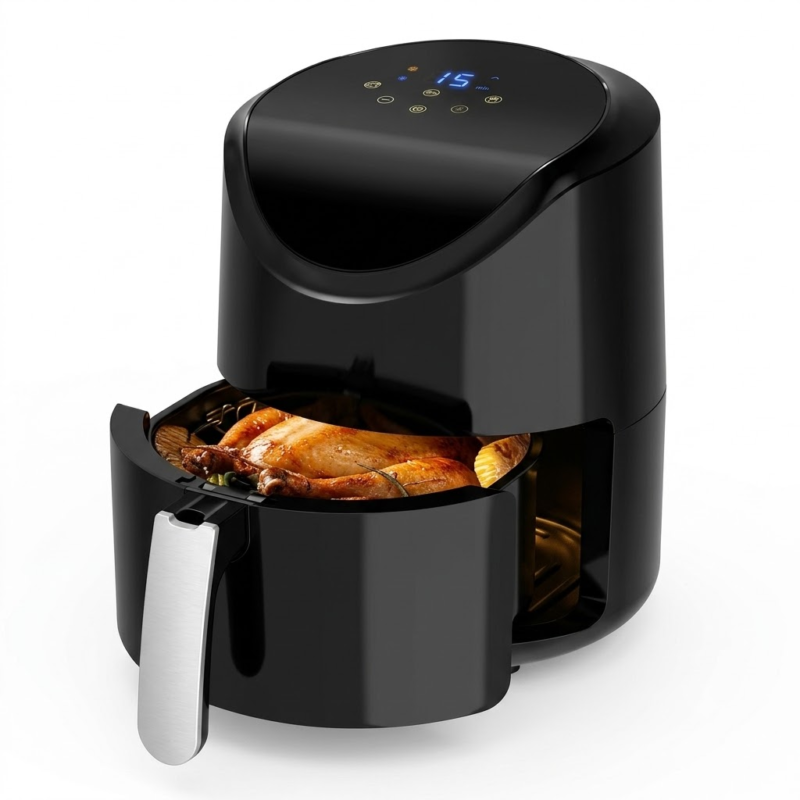 Air fryer minda 6itres noir 2601a