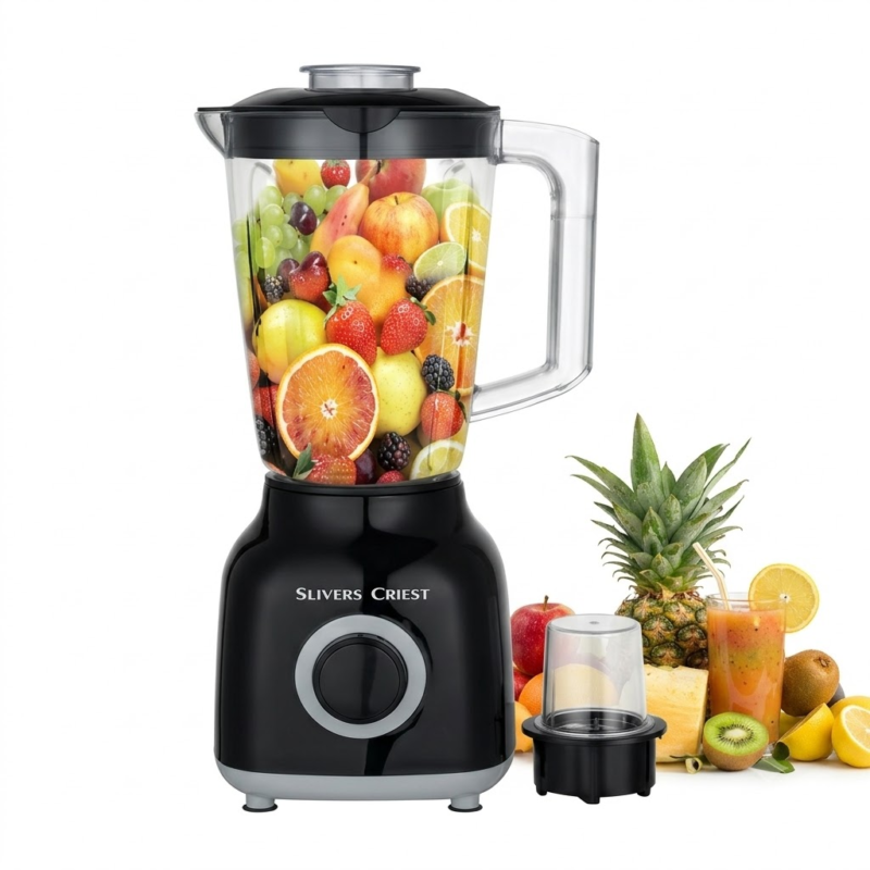 Mixeur silvers griest 2 litres 2en1 noir sc9904