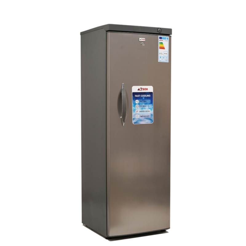 congélateur Astech vertical 10tiroirs gris fc331vr