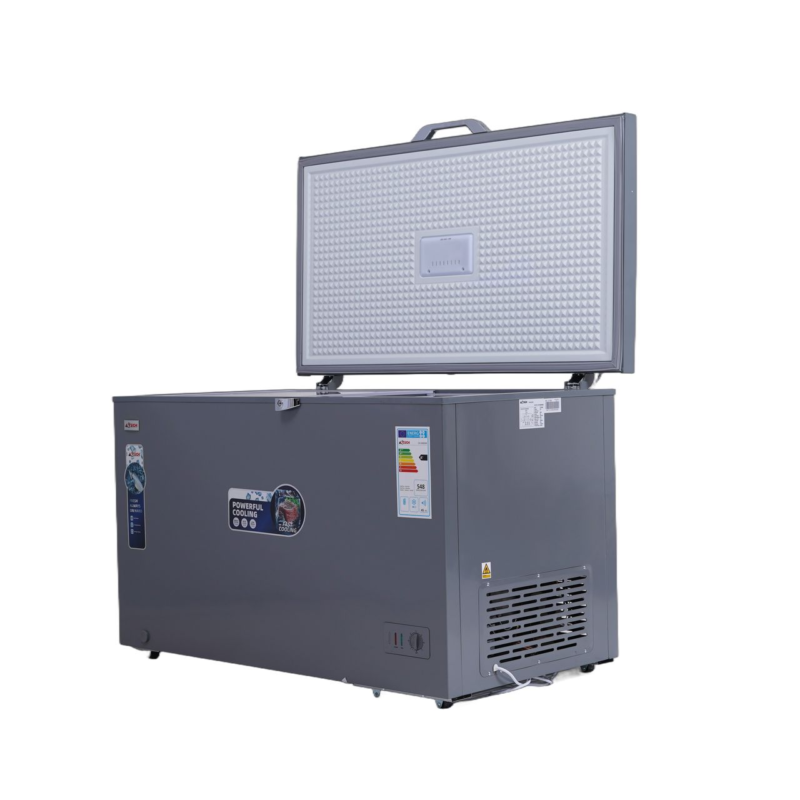 congélateur Astech horizontal 500 litres gris ch500gm