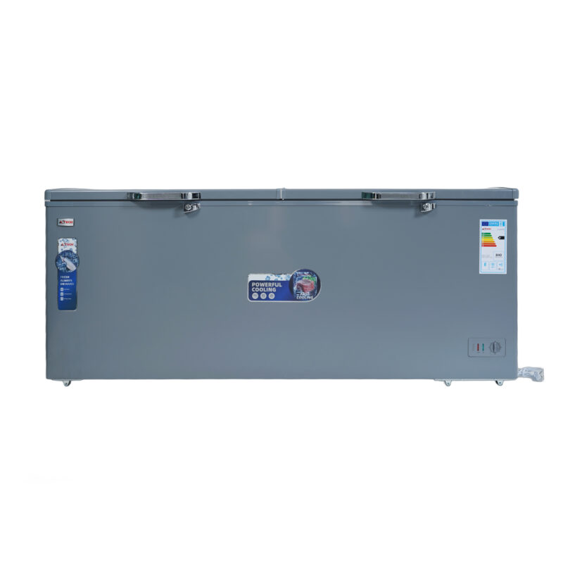 congélateur Astech horizontal 800 litres gris ch800gm