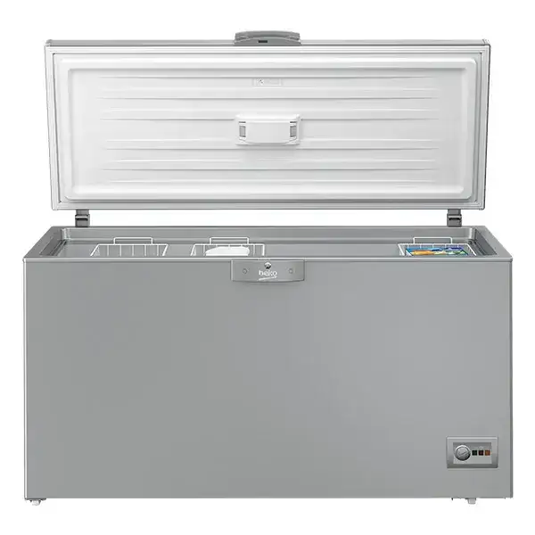 congélateur Beko horizontal 600 litres gris hsm46781s