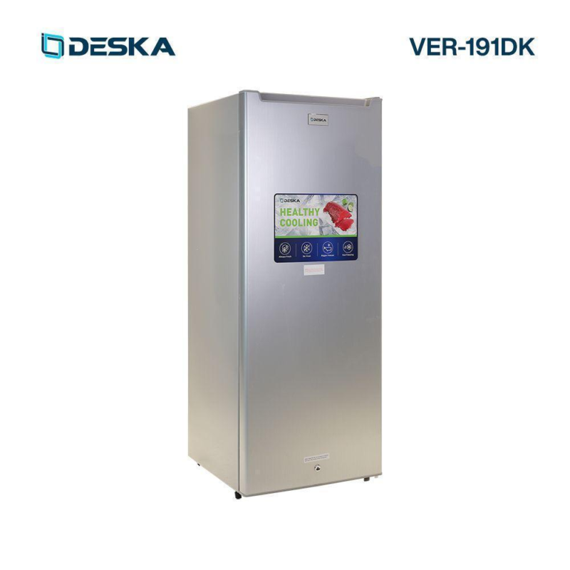 congélateur Deska vertical 6tiroirs gris ver191dk