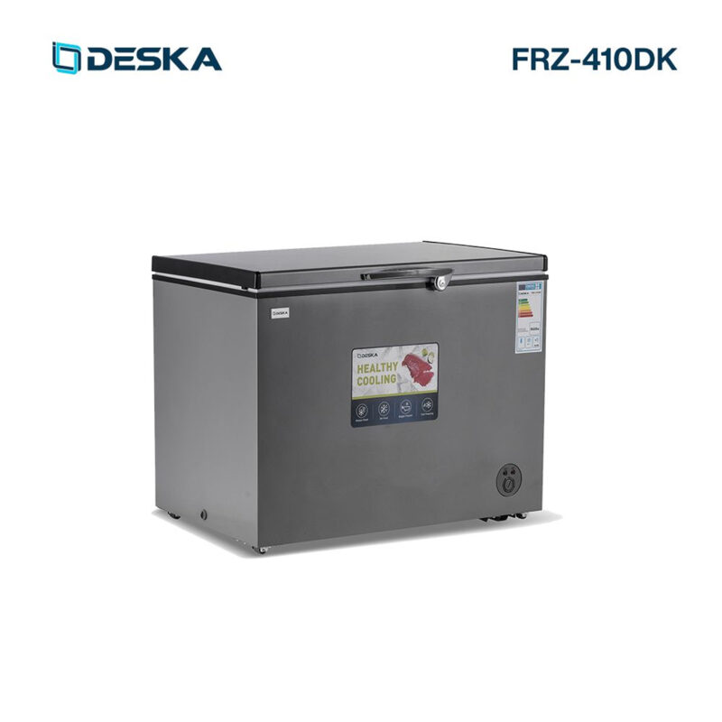 congélateur Deska horizontal 400 litres gris frz41dk