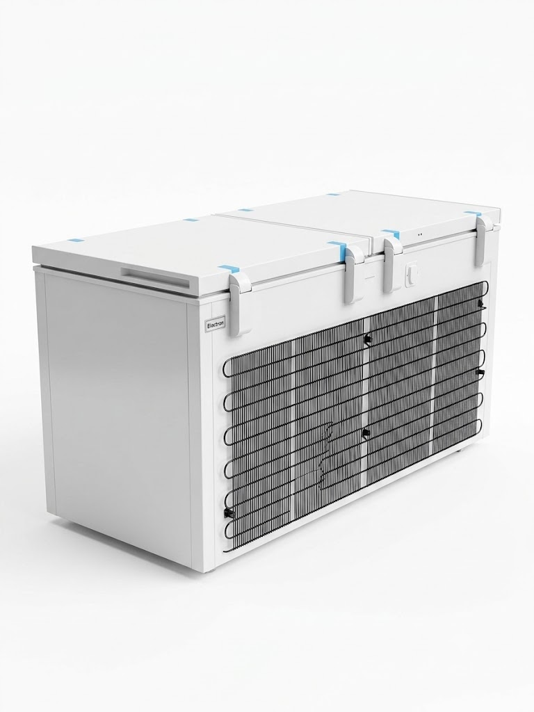 congélateur Elactron horizontal 750 litres blanc el63cfw