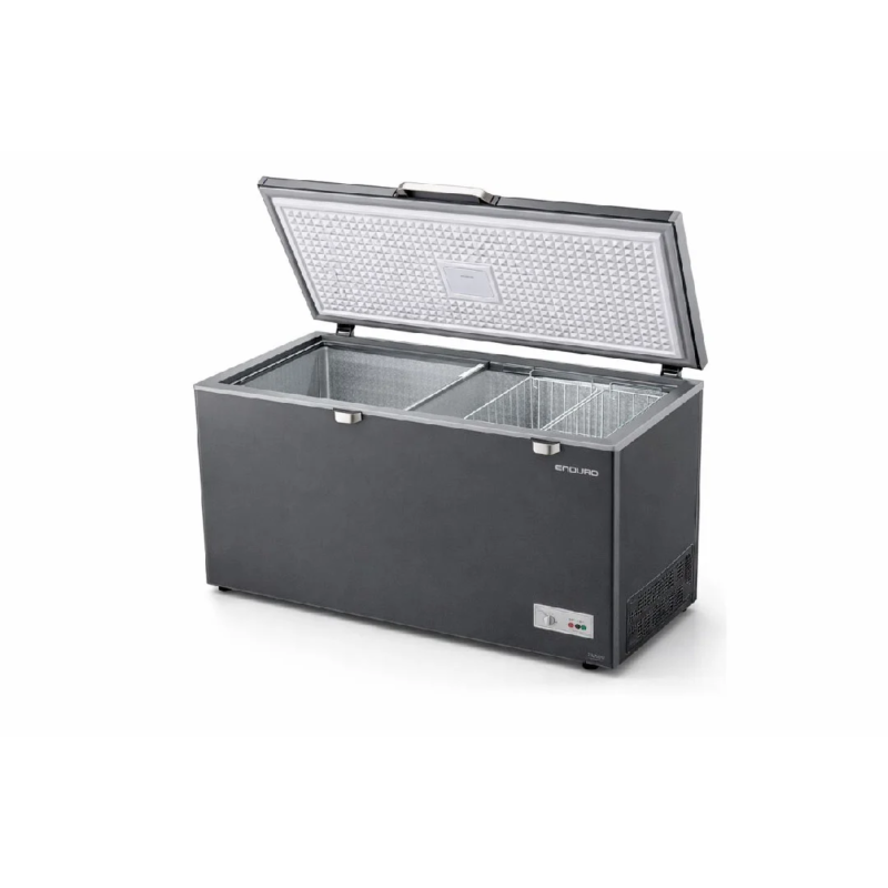 congélateur Enduro horizontal 400 litres gris cf400ligd