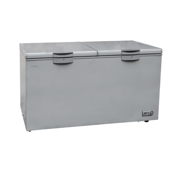 congélateur finix horizontal 700 litres gris bdw700