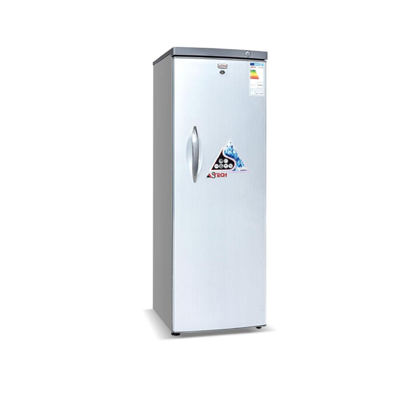 congélateur Astech vertical 10tiroirs plaque aluminium gris fc331vr