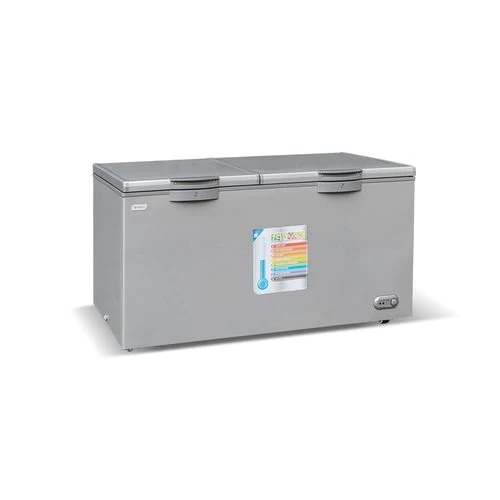 congélateur Smart Technology horizontal 640 litres avec vitre gris stcc-640