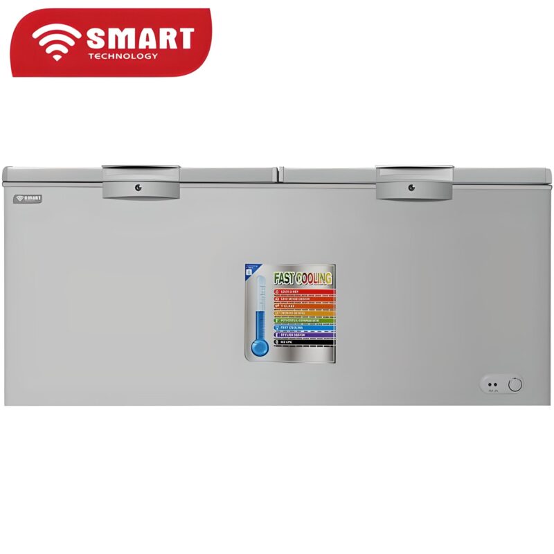 congélateur Smart Technology horizontal 980 litres gris stcc-1050