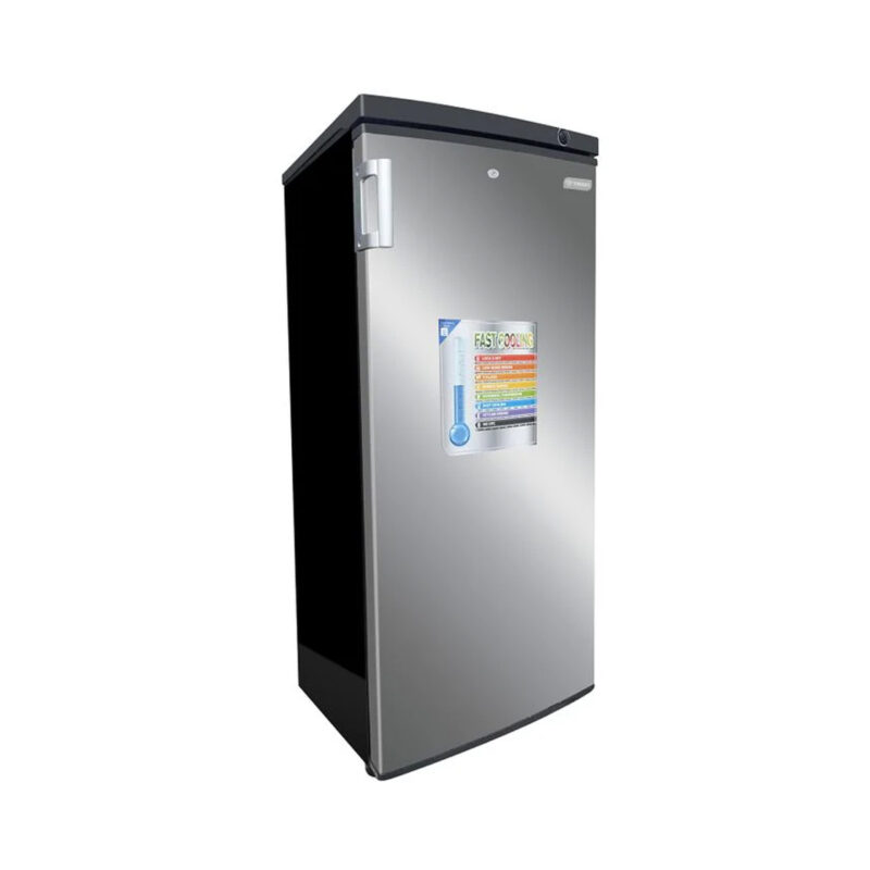 congélateur Smart Technology vertical 6tiroirs plaque aluminium gris stcd236