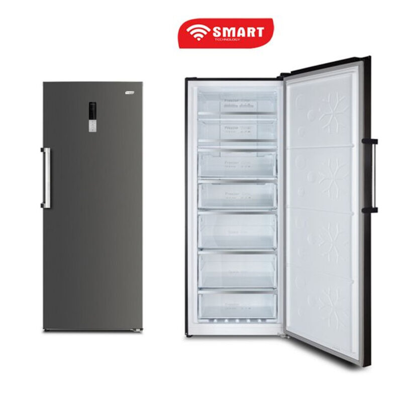 congélateur Smart Technology vertical 7tiroirs No Frost gris stcd-899nfm