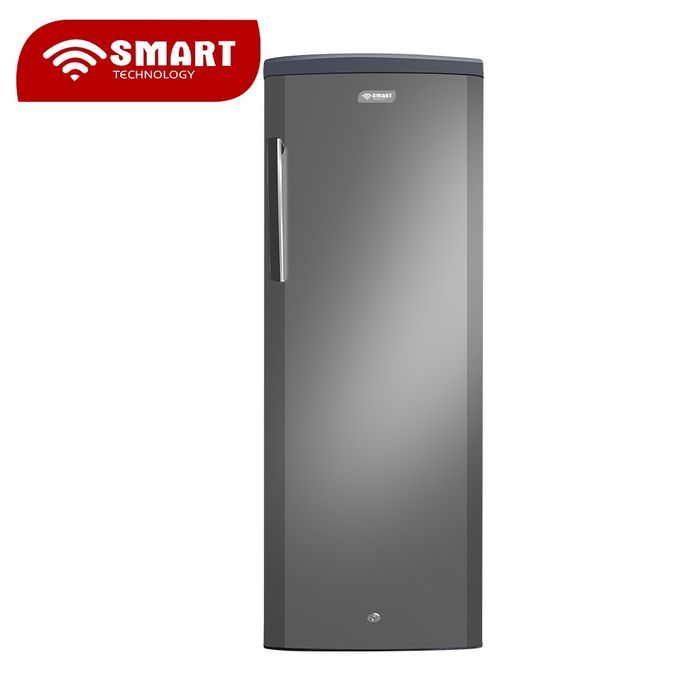 congélateur Smart Technology vertical 7tiroirs plaque aluminium gris stcd-598