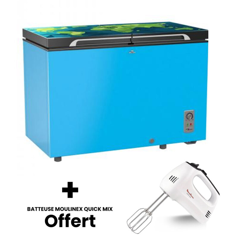 congélateur walton 2portes 300 litres wcg-3jo-ddge-xx + batteuse offert