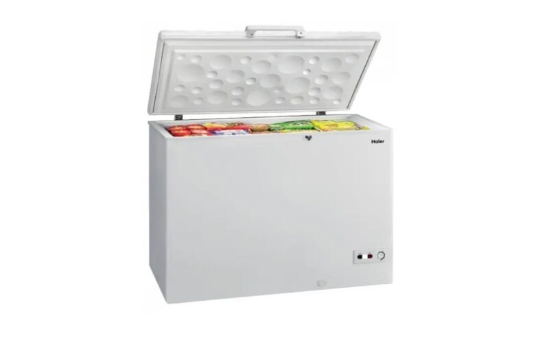 congélateur Haier horizontal 400 litres blanc hcf328ha