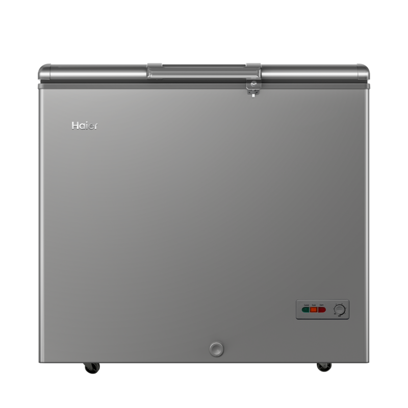 congélateur Haier horizontal 500l inverter gris hcf428vs
