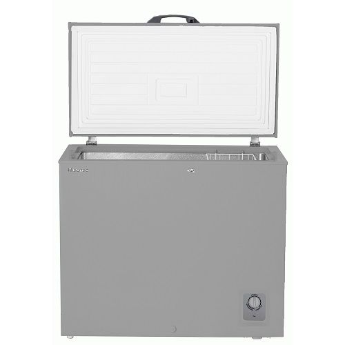 congélateur Hisense horizontal 350 litres gris fc33dd4sa