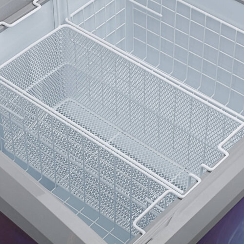 congélateur Hisense horizontal 400 litres vitrine fl39dd4ha