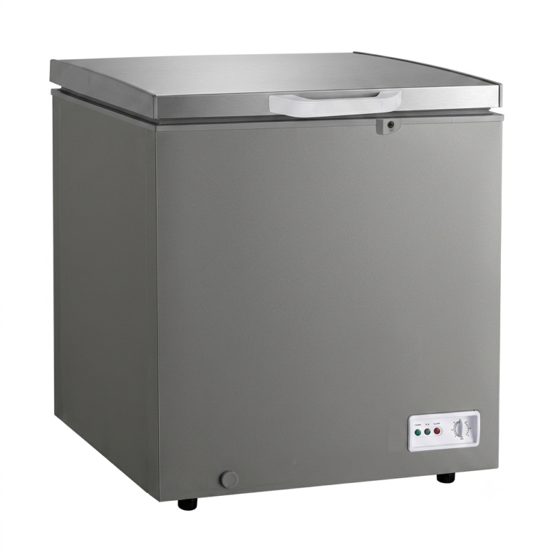 congélateur Sharp horizontal 300 litres gris scfk250xwh2