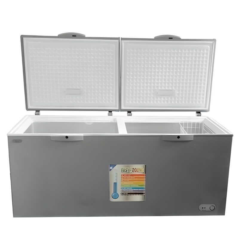 congélateur Smart Technology horizontal 1000 litres gris stcc1050