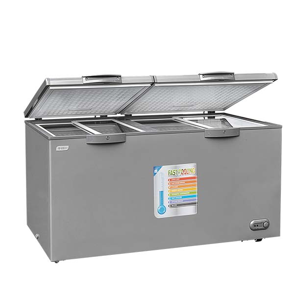 congélateur Smart Technology horizontal 500 litres gris stcc550vw