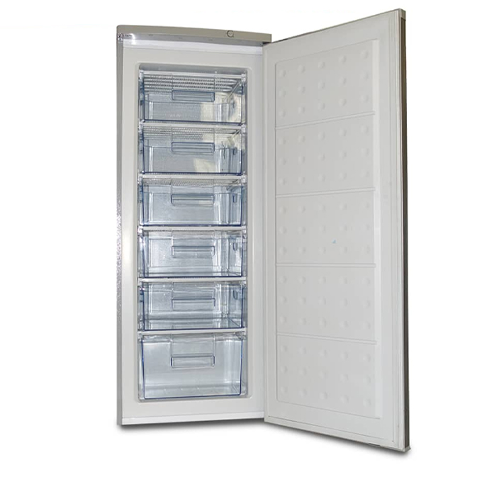 congélateur Smart Technology vertical 6tiroirs 355 litres gris stcd335h