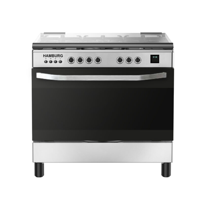 cuisinière hamburg 5feux 90x60 a gaz