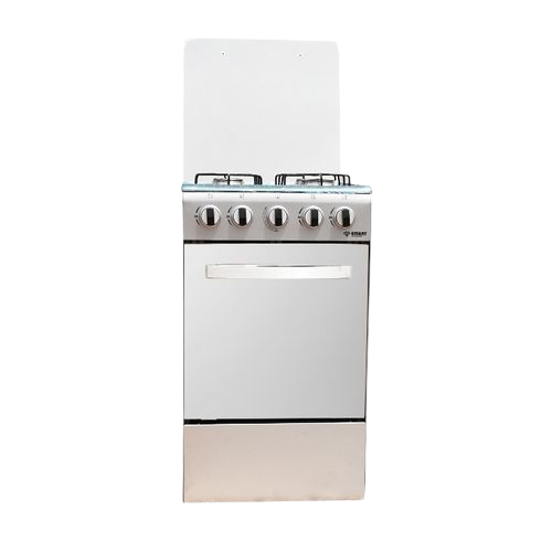cuisinière Smart Technology 4feux 50x50 a gaz gris stc5050s