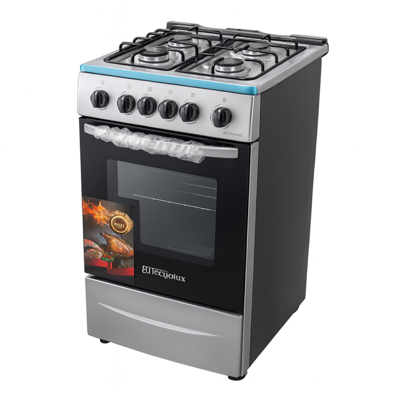cuisinière Tecnolux 4feux 50x55 Inox tec50cs