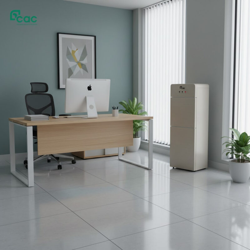 Fontaine cac avec frigo beige ca822017