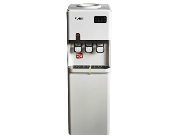 Fontaine finix avec frigo et glacon blanc hd2503z (310x325x960mm)