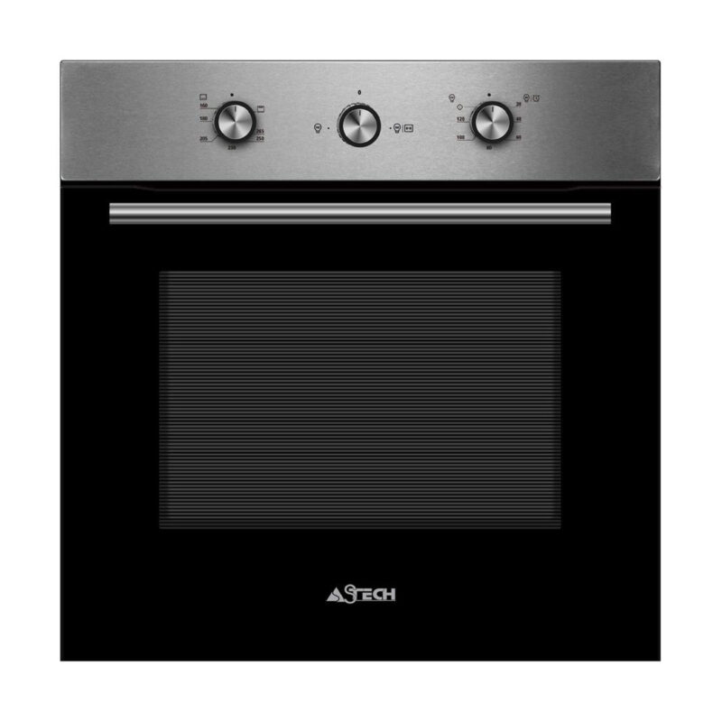 Four Astech encastrable 60x60 electrique gris fo613el60nogma
