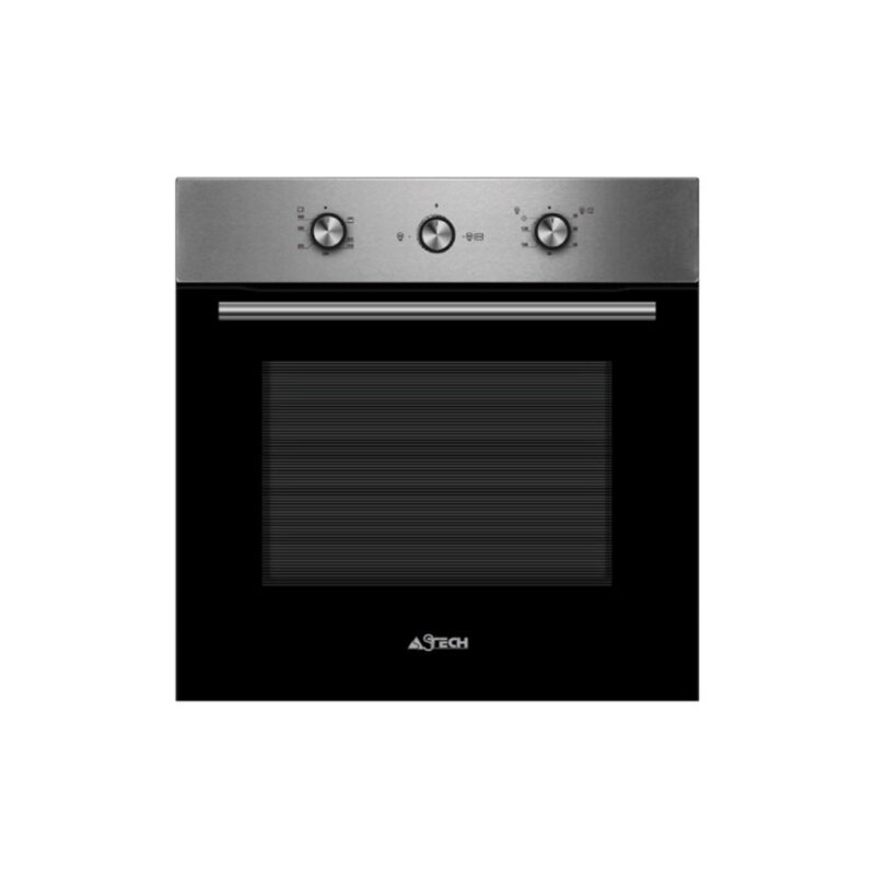 Four encastrable Astech 60x60 a gaz noir gris fo6622gz60nogma