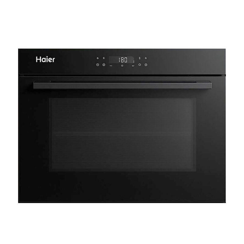 Four encastrable Haier 90x60 electrique noir hoxf6nan2gb