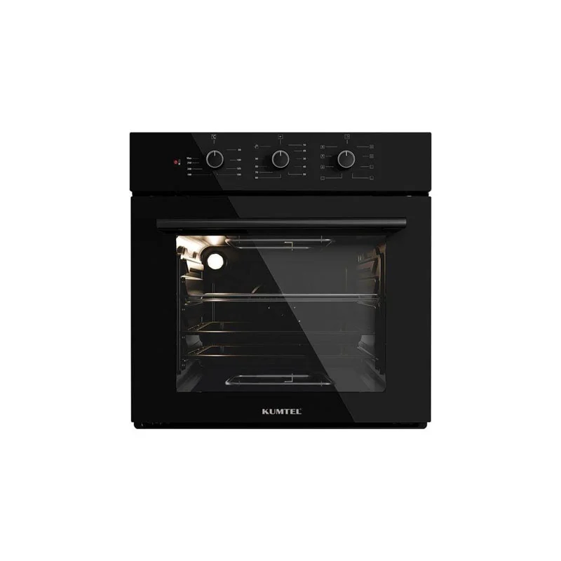 Four encastrable kumtel 60x60 electrique noir b66s2 aoa (mt)