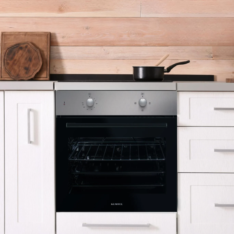 Four encastrable kumtel 60x60 electrique Inox b66s2 aob
