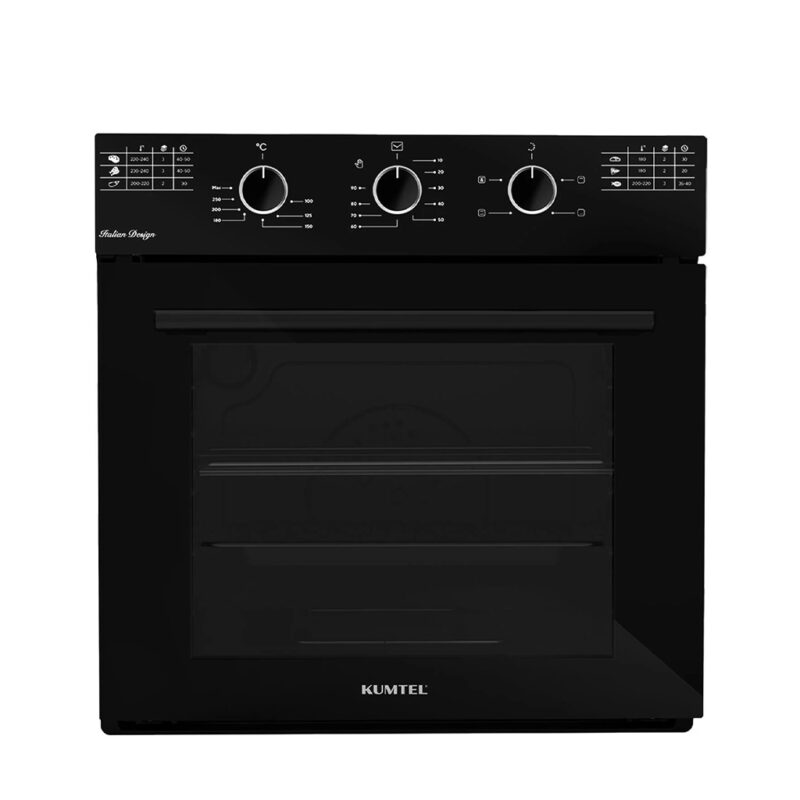 Four encastrable kumtel 60x60 electrique noir b66sf2 aoa (at)