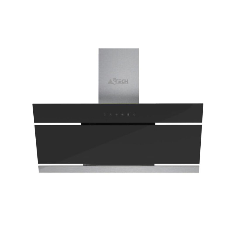 Hotte de cuisine Astech encastrable 90x60 noir ho90s44nogma/ho90s43nogma