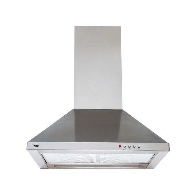 Hotte de cuisine Beko encastrable aspirante 60x60 gris cwb6441xnh