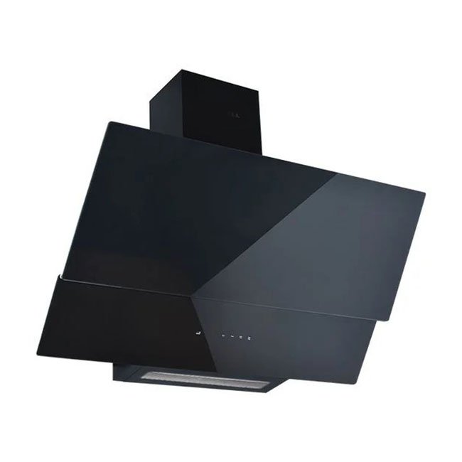Hotte de cuisine ginzzu encastrable 90x60 noir hkh513