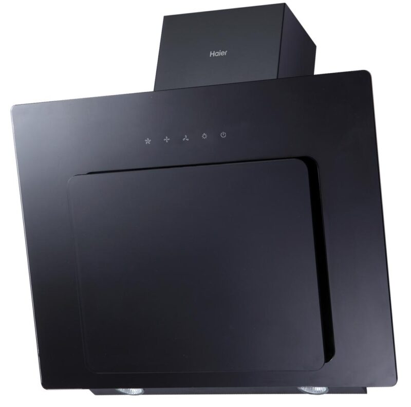 Hotte de cuisine Haier encastrable 60x60 noir cchp26eeb6