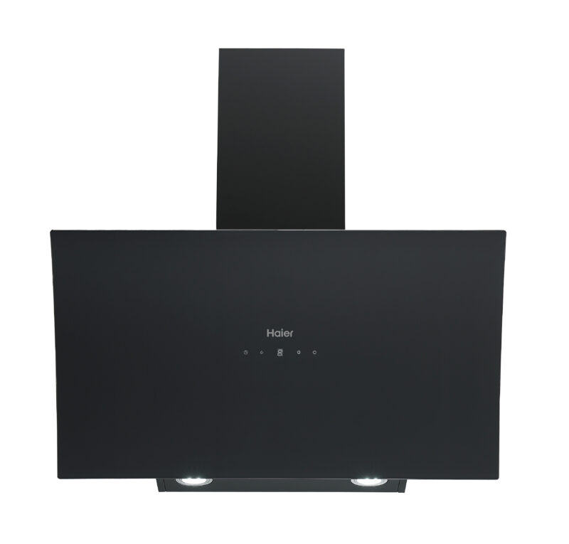 Hotte de cuisine Haier encastrable sensor 90x60 verre noir hchs90tb11a90cm