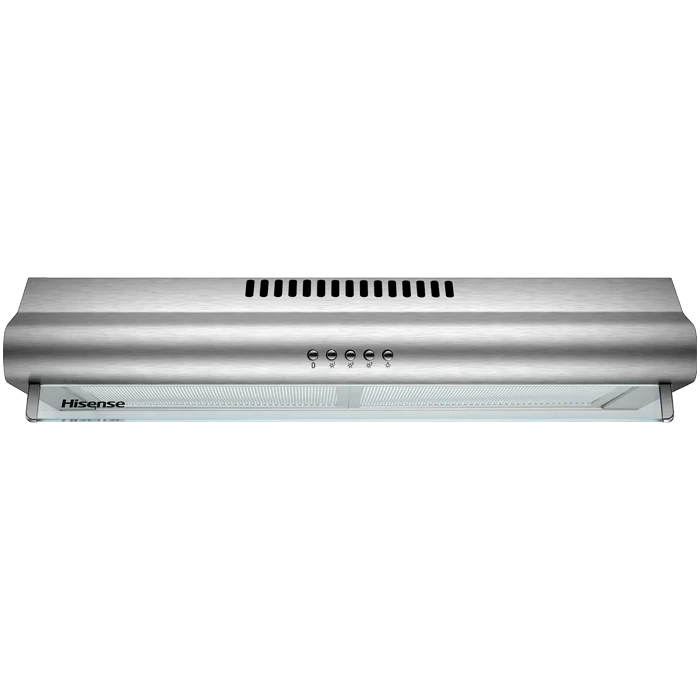 Hotte de cuisine Hisense encastrable 60x60 casquette Inox hho60pass