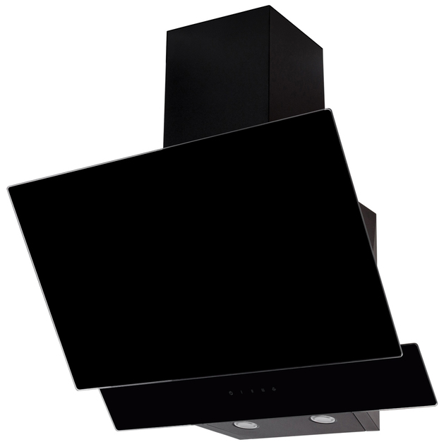 Hotte de cuisine verta encastrable 60x60 noir hm60010/d006.z001