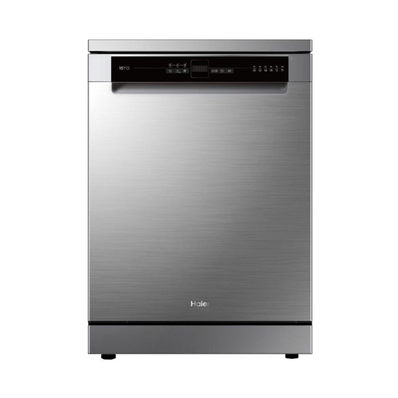 Lave vaisselle Haier 15 couverts gris clair hdwe15366ss2iq