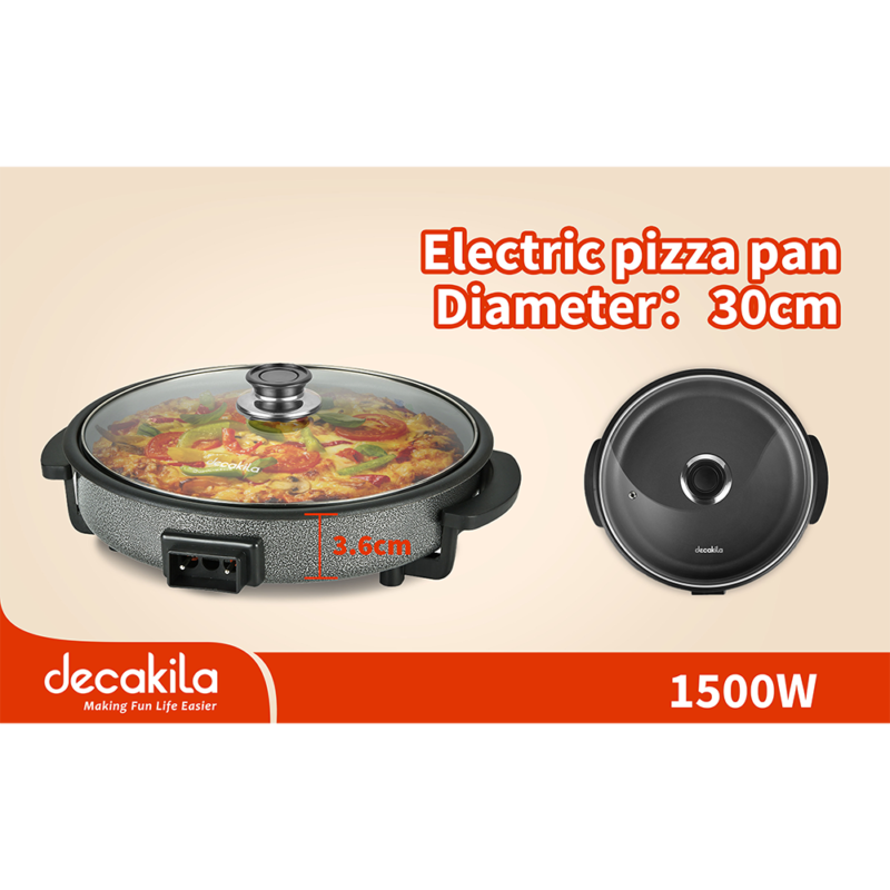 Machine à pizza Decakila electrique keec052b