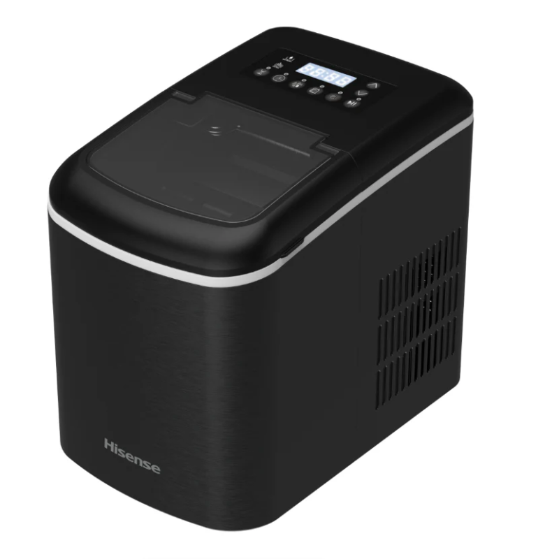 Machine à glace Hisense 15 kg noir Inox hicm1504